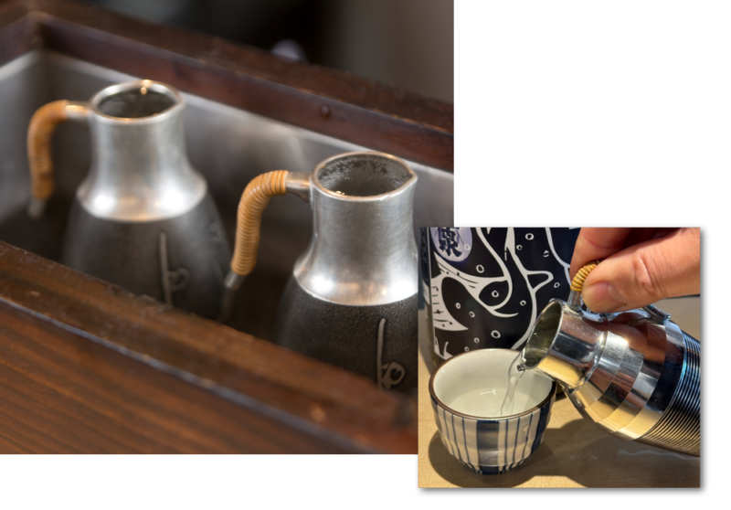 銘酒とともに味わう
至福のひととき