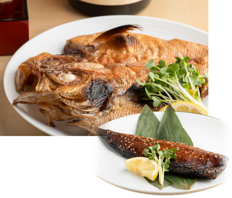 熱海直送!
極上の干物を味わう